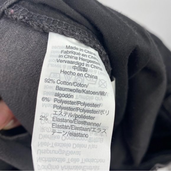 🌸 Madewell Cali Demi-Boot Chewed Hem High Rise Stretch Jeans Washed Black - Picture 6 of 8